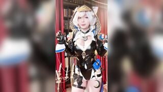 Em gái cosplay Umeko J cosplay Cipher - HonkaiStar Rail