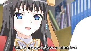 Touching her Sneakily in Public! - Hentai