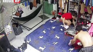 Đi làm về Chịch nhau trong phòng trọ