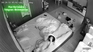 Hack Camera Vợ Dâm Đợi Chồng Chạy Ra Phòng Riêng Địt