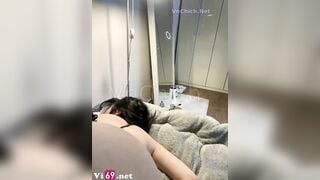 bạo dâm, Xích cổ trói tay Dì trẻ không chịch mà lấy đồ chơi ra nghịch lồn