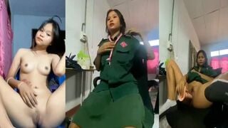 Sưu tầm được em gái Thái 2k5 bím múp hồng hào