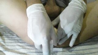 nhét âm đạo giả vô lỗ đít rồi thủ dâm móc lồn cực phê