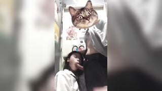 2 em học sinh mới lớn đit nhau public luôn trong quán PhotoBooth cực bạo