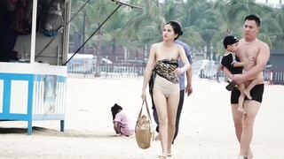 Body Girl Xinh trên bãi biển xinh đẹp của Việt Nam - P4