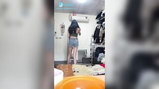 Đặt cam quay lén trong phòng e teen sinh viên Hàn Quốc thay đồ