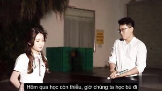 E học trò trắng múp bé nhỏ bị thầy giáo khốn nạn phạt địt vào lồn vì tội cãi thầy