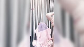 Lên sóng idol tiktol Trà Giang live show xoa bím khoe mông to cực dâm