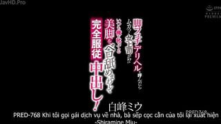 PRED 768 vietsub sếp nữ làm gái điếm