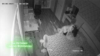 Hack Camera Nửa Đêm 2 Vợ Chồng Làm Tình Cực Nứng