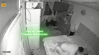 Hack Camera 2 Vợ Chồng Đợi Còn Ngủ Mới Dám Địt