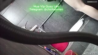 Quay Lén Gái Xinh Đi Tè Bướm Múp