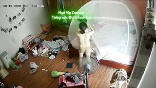 Hack Camera Phòng Ngủ Gái 1 Con Thay Đồ