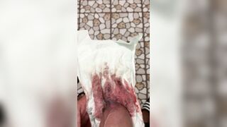 ny đến tháng kh dám cho đụ. nói vứt hộ bvs xog lấy sục luôn nứng quá