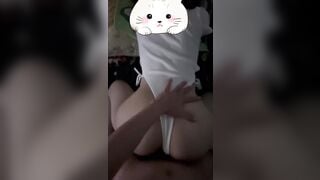 nhân trần bé sinh viên năm nhất dáng đẹp da trắng  - phần 3