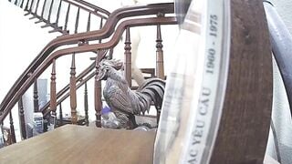 gái xinh ở nhà cởi chuồng đi lượn quanh nhà