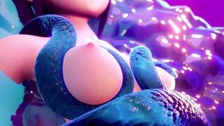 Mona X Slime - An Intense Offering Overload (4K 60fps) (ViciNeko)