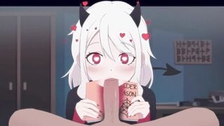helltaker blowjob