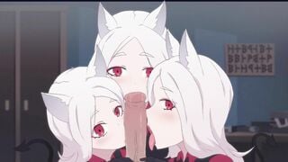 helltaker blowjob