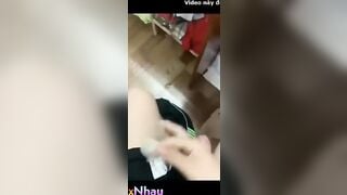 đeo bao cao su để lọ ***