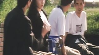 Bú vú sờ lồn em rau ngoài công viên 2