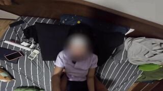 Địt em họ nữ sinh mới lớn