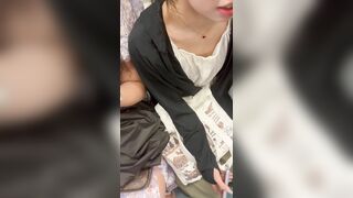 quay lén các em sinh viên trên tàu điện #5