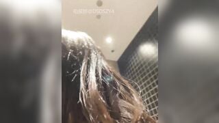 Dâm nữ xinh vú bự có sở thích show hàng public sau lưng đám đông v mới kích thích p6