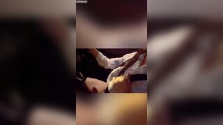 Đang lái xe mà nứng quá em gái dừng ngay trên đường chơi luôn