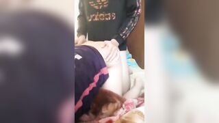Em gái chưa dậy thì xong đã bị đè ra địt và cái kết