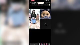 Chị gái pk tiktok thua kèo trả kèo bằng cách nhét son vào lồn rồi show lồn