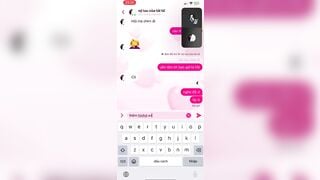 Call video với em ghệ học sinh mới lớn nữa đêm show cặp bưởi bự non cho a xem p2