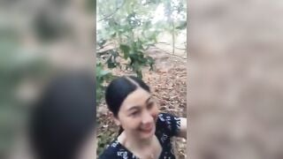 Cùng chị máy bay xinh dâm trốn vợ ra sau vườn cho chị bú cu lút cán sướng tê