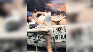 seri quay lén gái xinh mặc váy ngắn đi dạo phố - phần 12