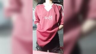 Em rau loli mình dây tự quay video lột độ xoa vú cho a xem check hàng