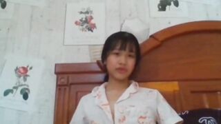 Gạ e rau non hs mới quen k bt móc dạy cho e cách móc rồi bắt cạo lông lồn xem bím p2
