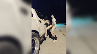 Xuống xe đụ em người yêu trên cao tốc trung lương TPHCM cho nó chất.