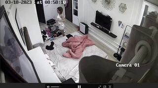 hack cam phòng ngủ mấy bé loli vú to tròn thay đồ - phần 3