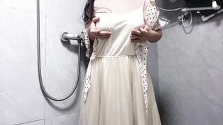 bé lolita vú to đam mê bộ môn phô dâm cho các anh thèm - phần 4