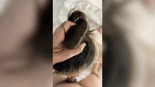 Địt từ phòng ngủ ra nhà tắm mông to lồn khít bú cu sạch tinh