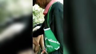 Gạ ông chú xe ôm địt nhau ngay ngoài đường phần 1