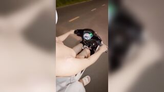 bé sinh viên dâm dục có sở thích phô dâm mọi lúc con đĩ này - phần 4