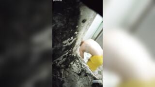 Quay lén em hàng xóm tóc vàng dáng ngon lồn rậm lông
