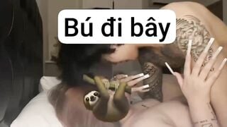 Em người yêu vú to dâm đãng thèm thêm cu