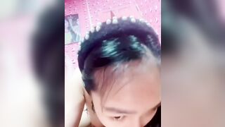 Con em dâm bú cu giả kích thích trai dâm đãng