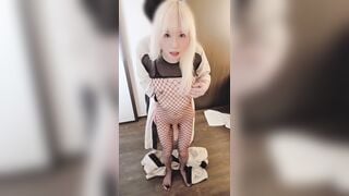 Em bé loli cu bự địt trai mà cu cứ ngõng ngõng quá đã
