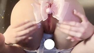 Đeo lơ vào đít banh lồn cho cắc chú cặc to bắn tinh