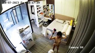 hack cam bé hàng xóm cởi chuồng khi ở nhà - phần 3