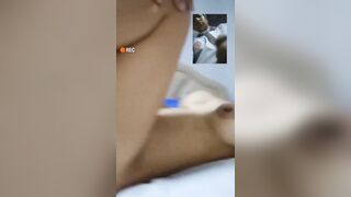Mẹ địt nhau rồi call với con trai kế giúp cho nó sục dễ ra