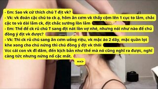 Hành trình gạ Vk vào con đường some: Vk dâm và Chú họ của Ck - Pass 2.